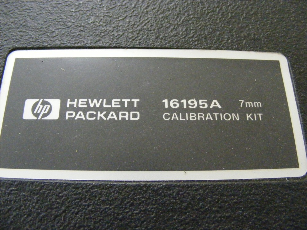 Hewlett Packard 16195A Calibration Kit