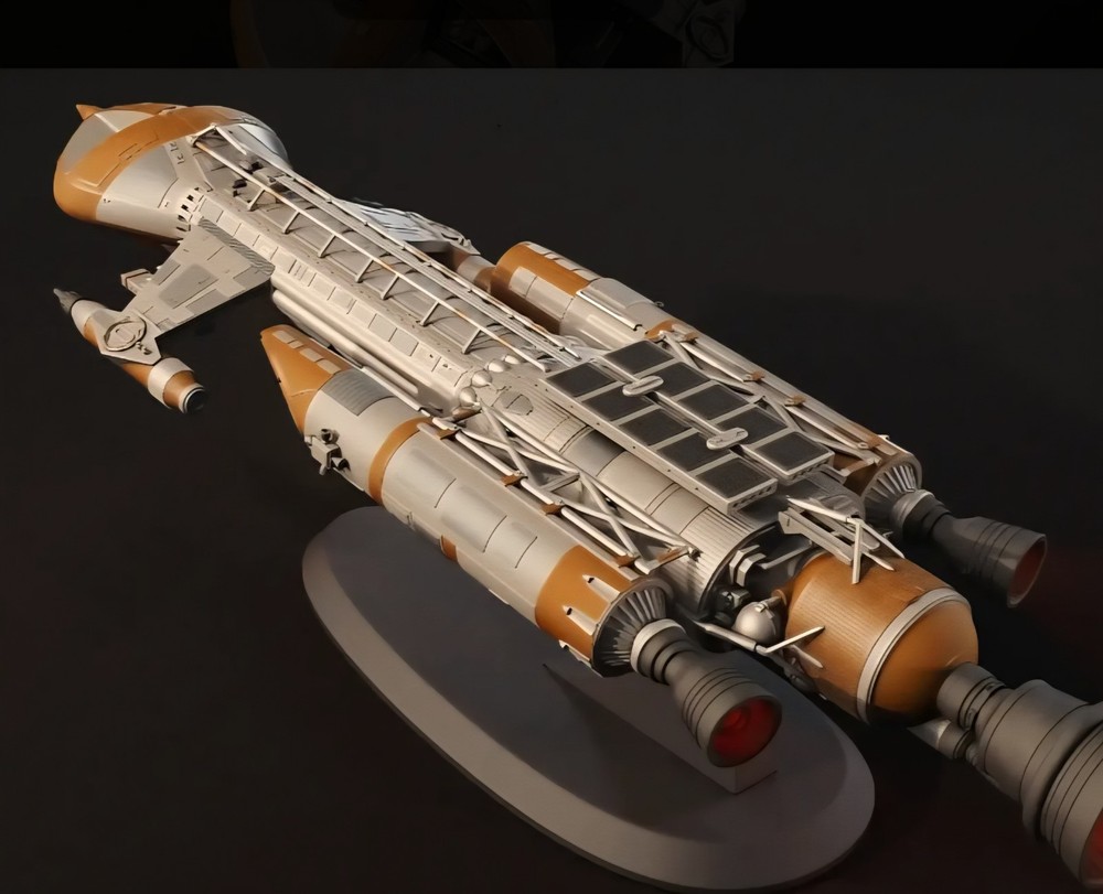 Space 1999 Hawk Interceptor 1/32 Display Model Kit 23" Custom 3d Design Huge