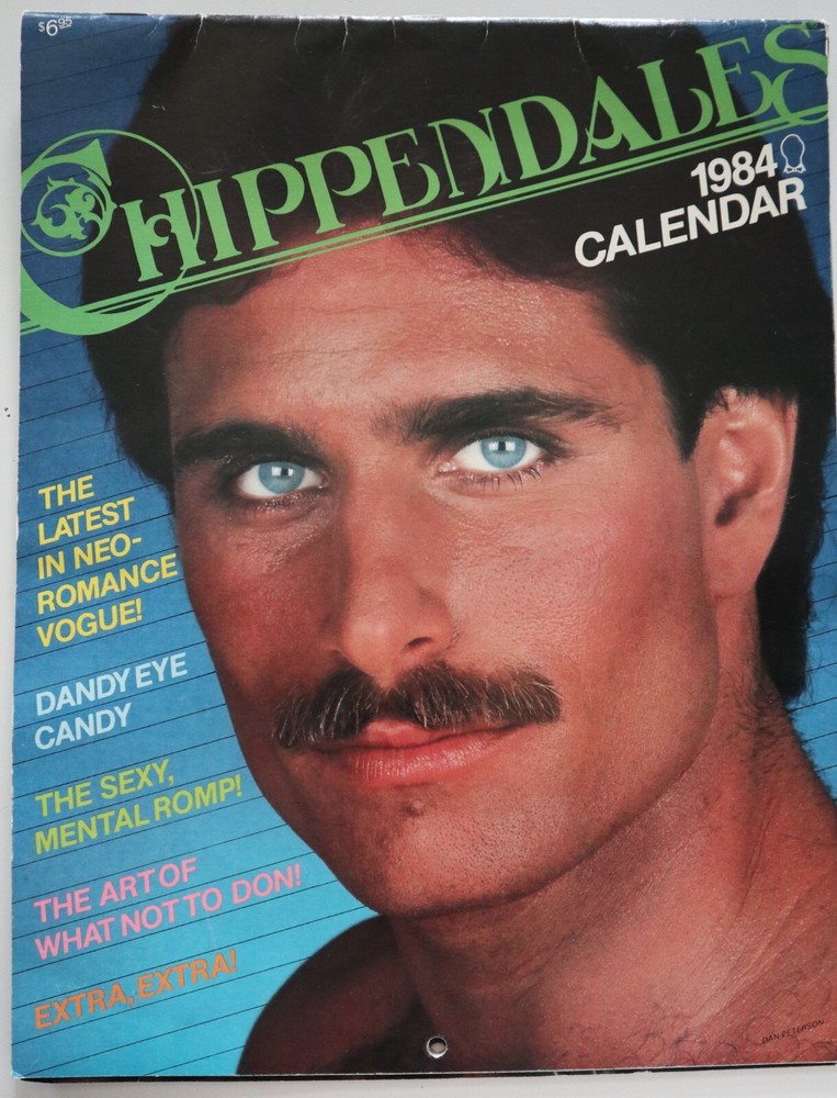 CHIPPENDALES 1984 CALENDAR (ONE PAGE MISSING)