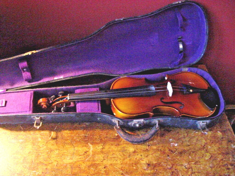 LEWIS DEVONSHIRE VIOLIN 4/4 14" 2014 OLD VIOLIN CASE FIDDLE