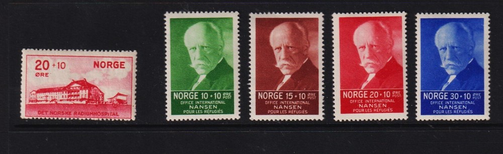 Norway - #B4-8 mint, cat. $ 34.00