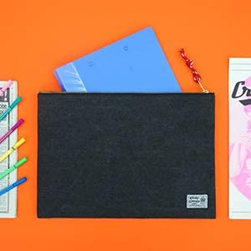 Rough Enough Important Document Organizer Safe Folder for Travel Storage Canv...