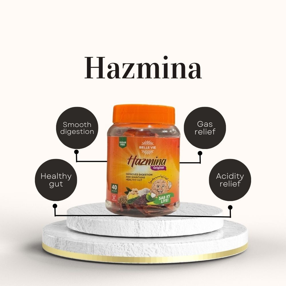 Hazmina Tablets Flavored Digestive Candy Tablets