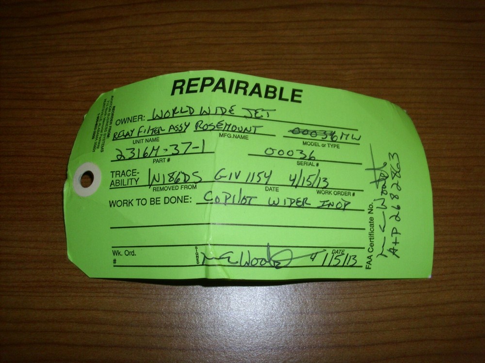 Rosemount Relay Filter Assy 2316M-37-1