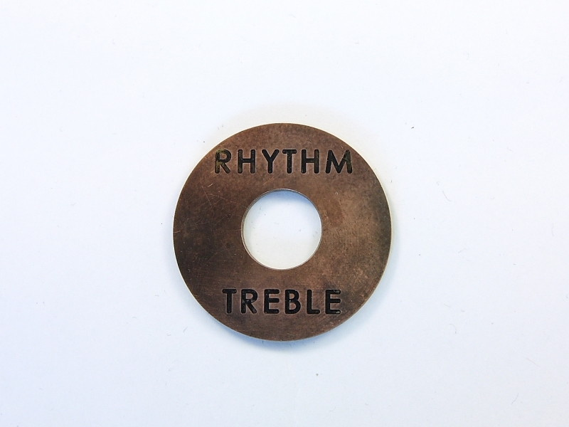 Copper Age Rhythm Treble Plate Backing Plate for Toggle Switch