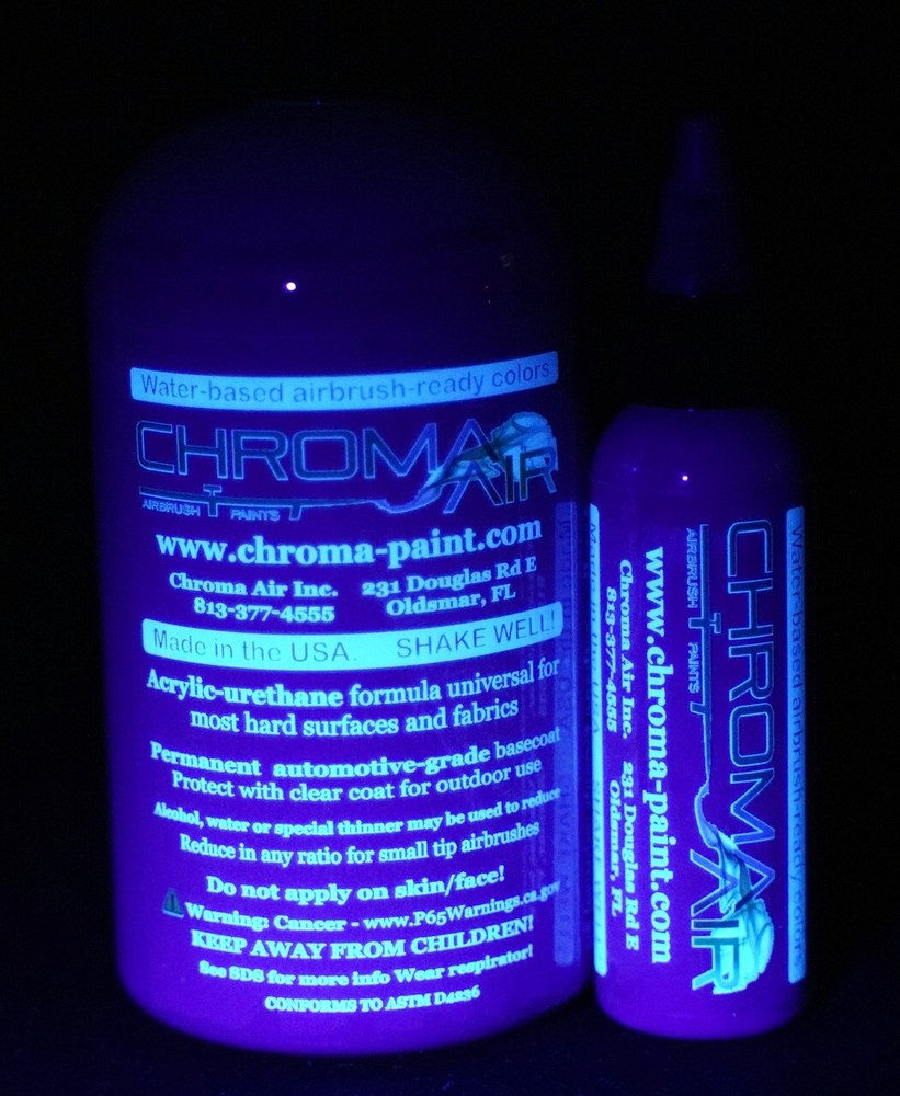 ChromaAir Paints: Fluorescent Purple