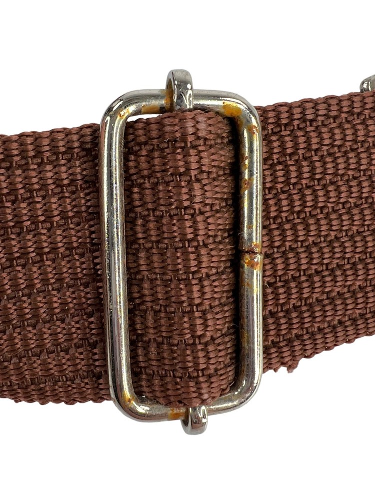 Shoulder Strap with Attachment Hooks Brown Adjustable For Luggage and More
