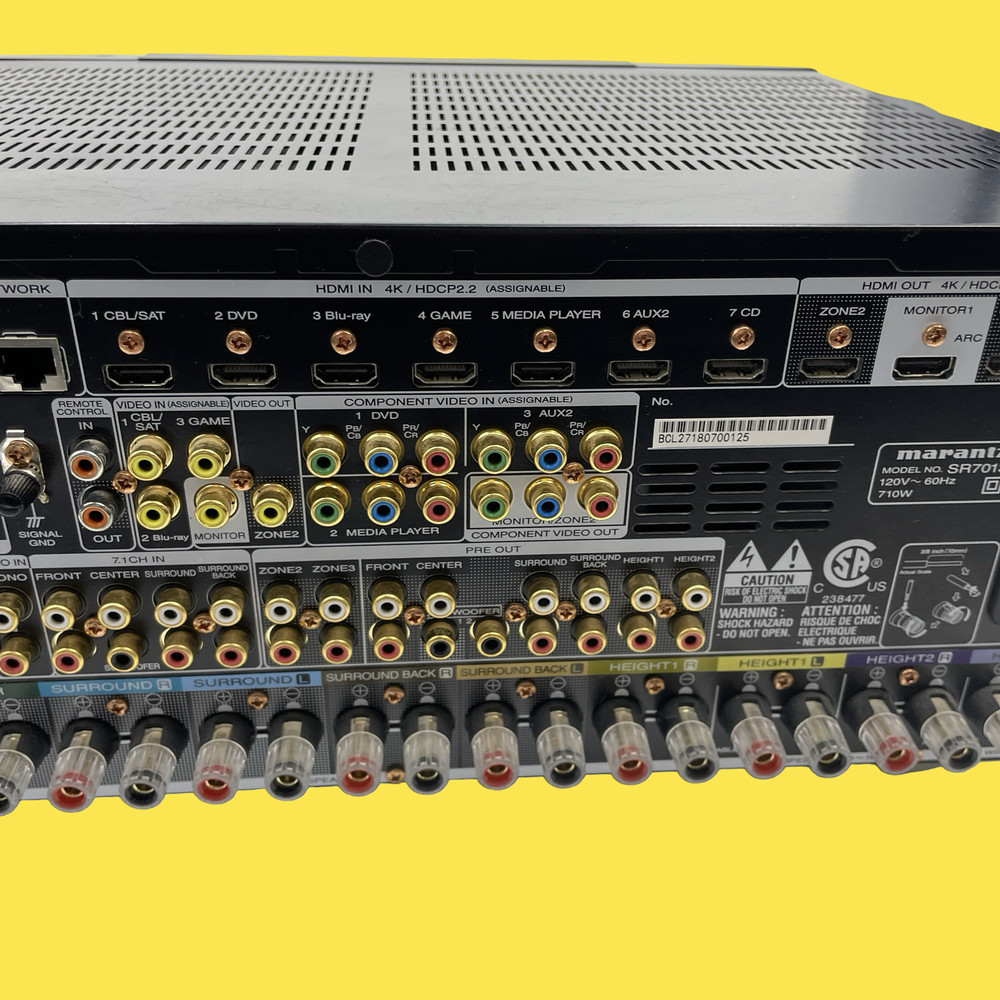 AS/IS Marantz SR7013 9.2 Channel Network AV Receiver #FP9077 (AR)