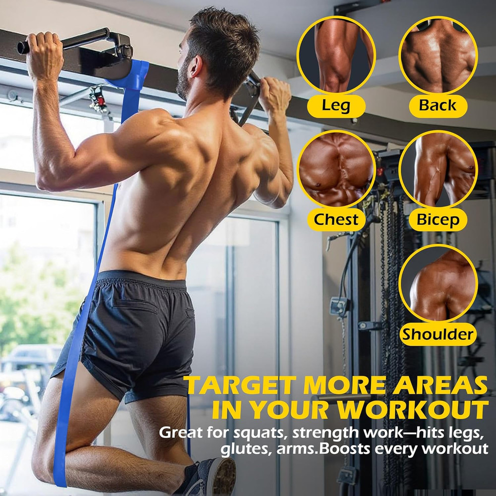 Pull up Bands, Resistance Bands Set for Pull-Up Assistance, Exercise Bands with