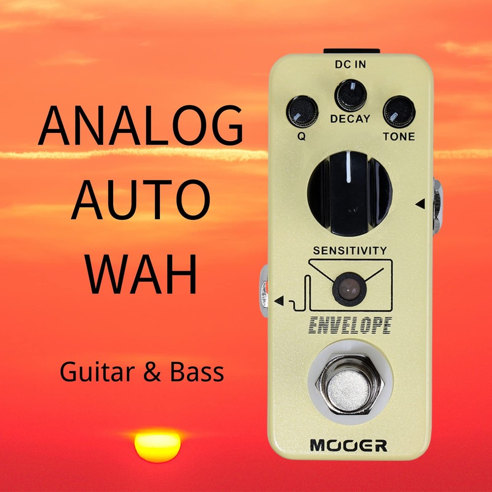 MOOER - Analog envelope filter, dynamic automatic Wah pedal, Envelope