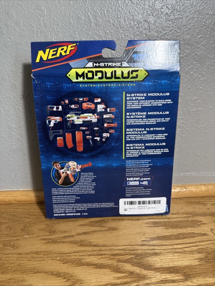 Nerf N-Strike Modulus - TARGETING LIGHT BEAM Green Upgrade Accessory Hasbro