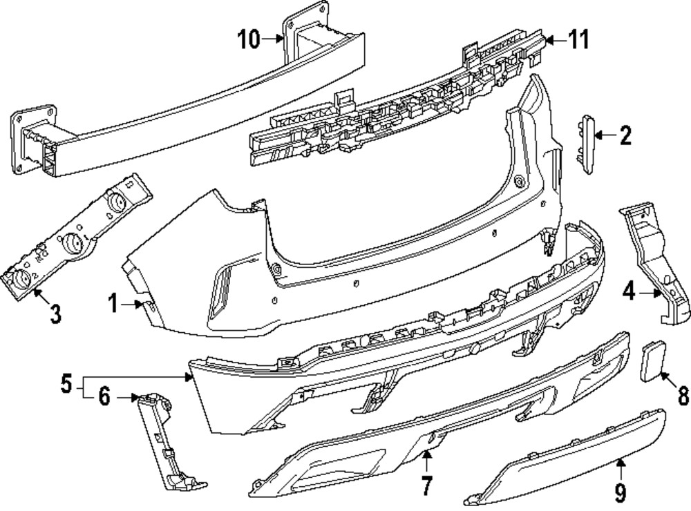 Genuine GM Lower Panel 42821655