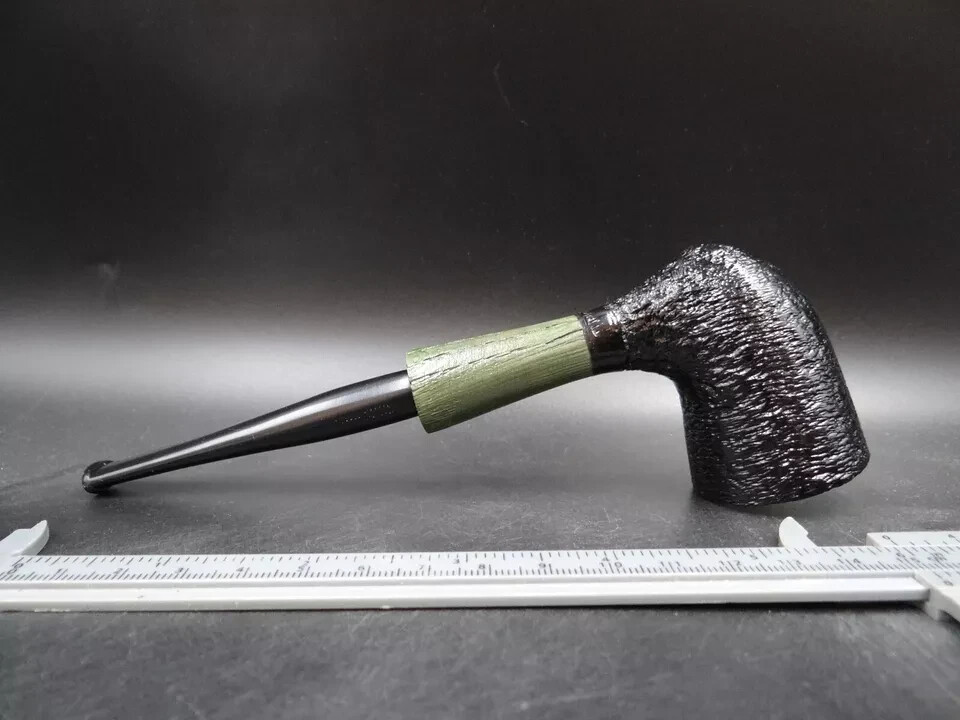 TURKIEWICZ BLACK OAK (MORTA) HAND MADE CALABASH PIPE GREY