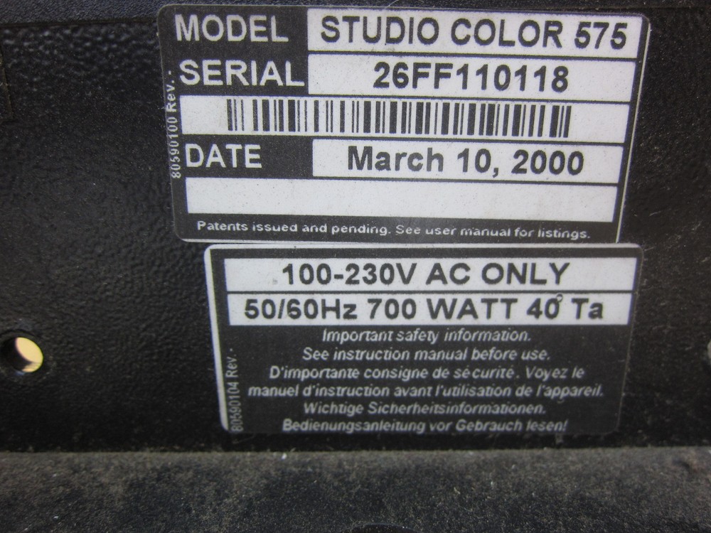 Studio Spot 575 CMY Optic Module, Used-15