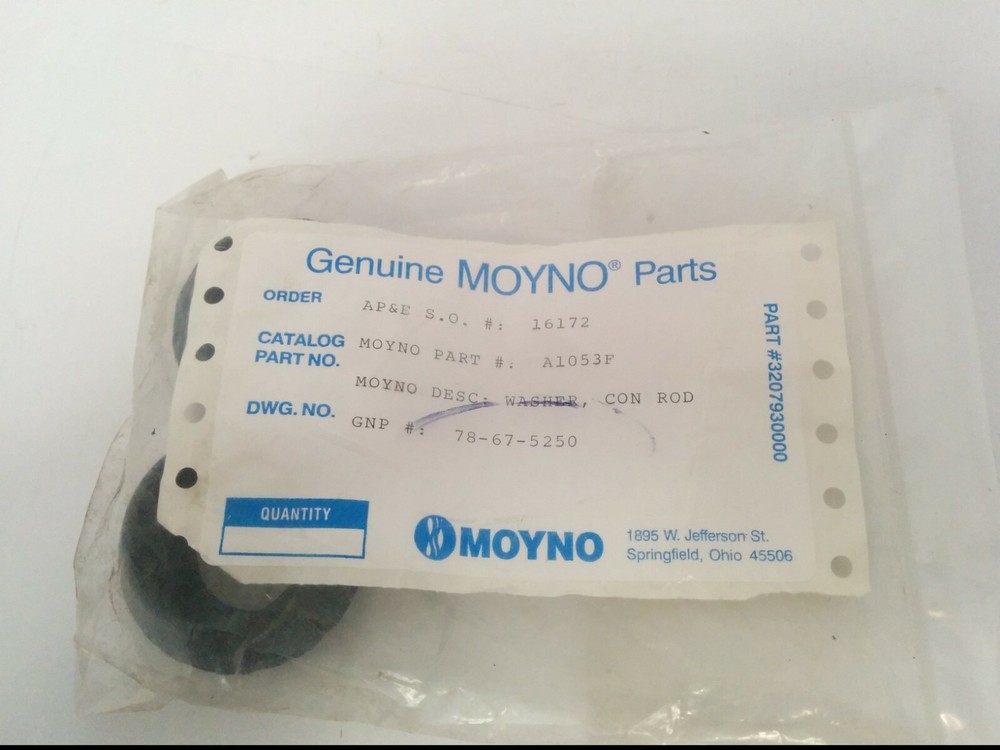 MOYNO A1053F CONNECTING ROD WASHER, NIB