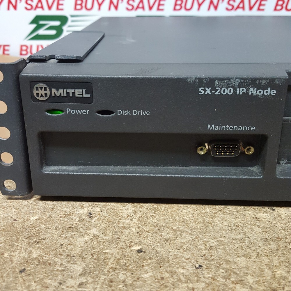 Mitel SX-200 IP-Node 56005013 w/Power Cord - Powers On - USED