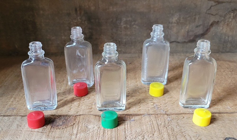 Tiny Retro Ink Bottles