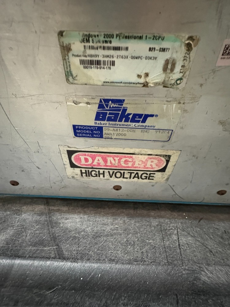 MEGGER BAKER SKF AWAIV-12 STATIC MOTOR ANALYZER