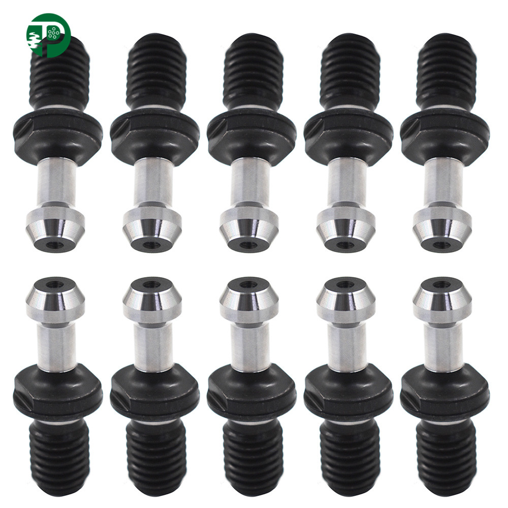 CAT40 45° 0.594" Pull Stud 10Pcs Retention Knob Fit For CINCINNATI