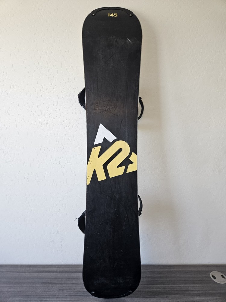 K2 Snowboard 145 Cm All Mountain With Bindings