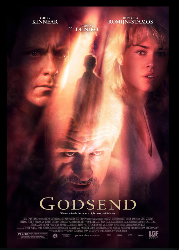 GODSEND (2002) Robert De Niro Thriller UTA Draft Movie Script COA