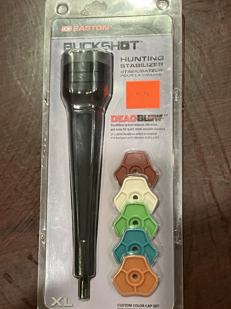 Easton Buckshot Stabilizer XL (8", 7.1 oz.)  Black