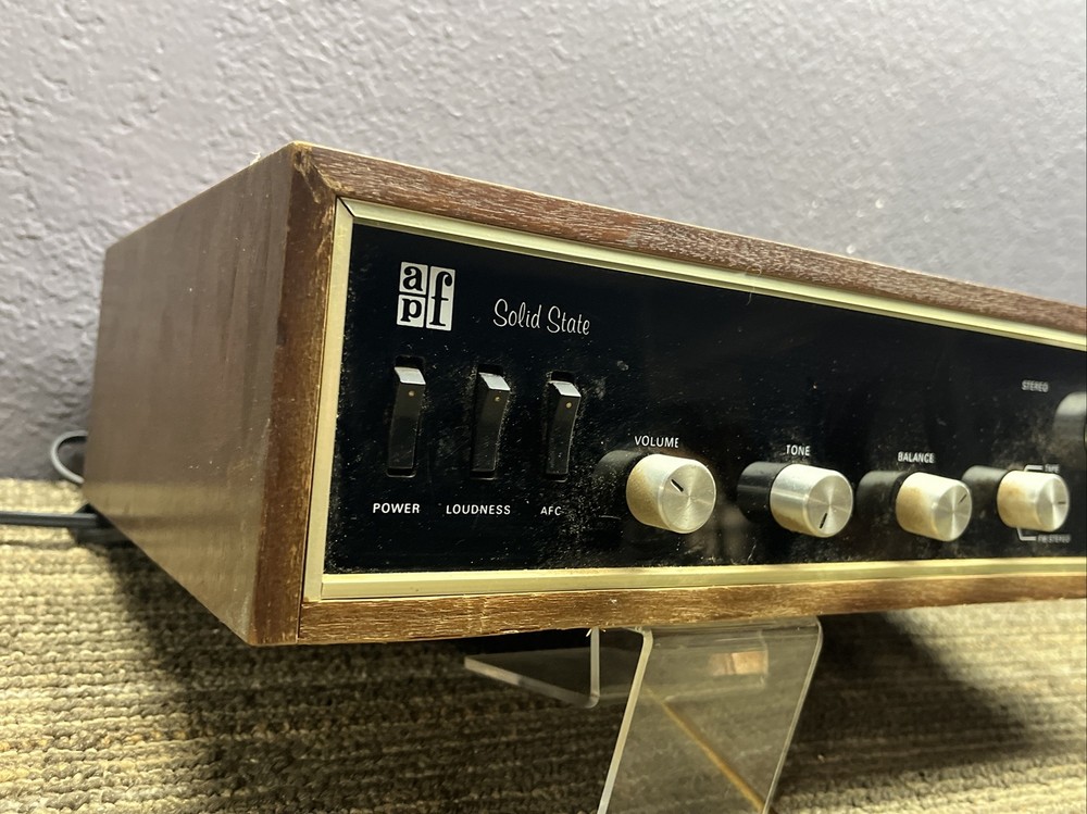 Vintage APF ELECTRONICS SSA 73A Stereo Receiver Japan 37495