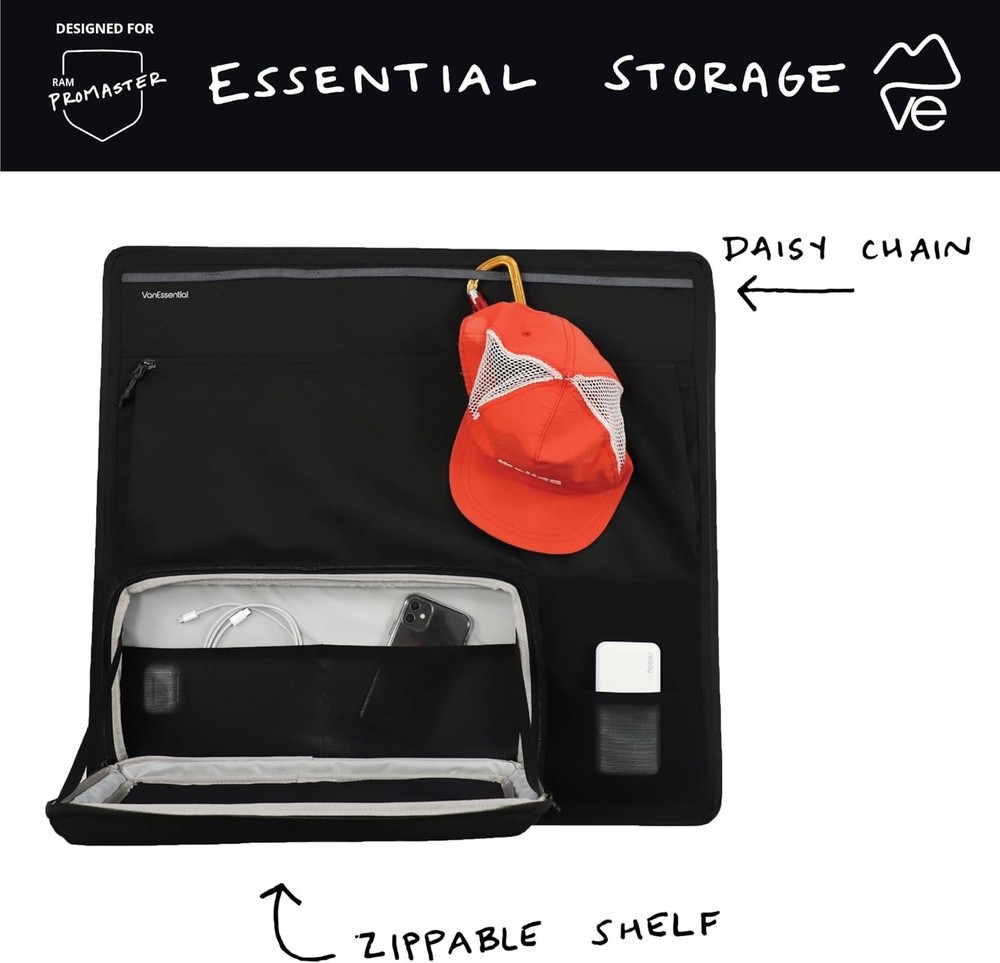 VanEssential Rear Door Lower Storage Panels Ram Promaster