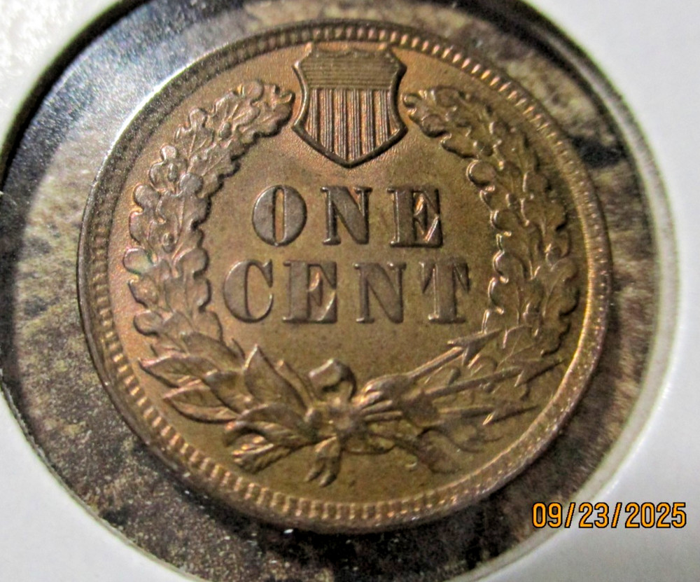 1901 INDIAN CENT GEM RB ZZ