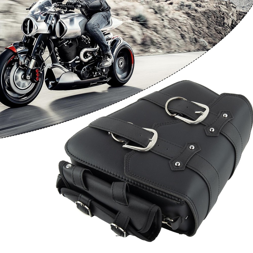 Efficient Side Storage PU Left Saddlebag for XL 883 1200 48 72 Motorcycles