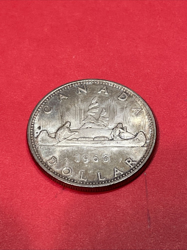 Canadian 1966 Silver Dollar
