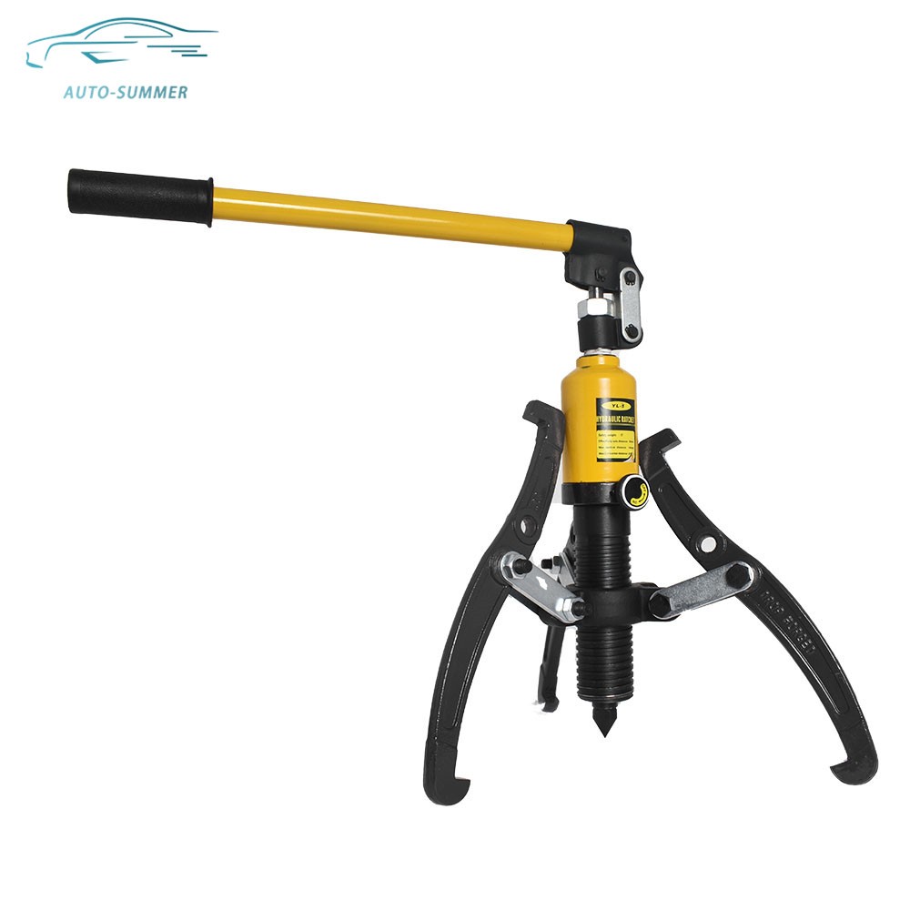 5T Hydraulic Bearing Gear Puller Wheel Hub Puller Separator Garage Tool 3-Jaws