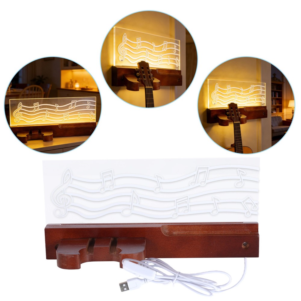 LED Stringed Instruments Display Stand Multi-Purpose Music Accessories