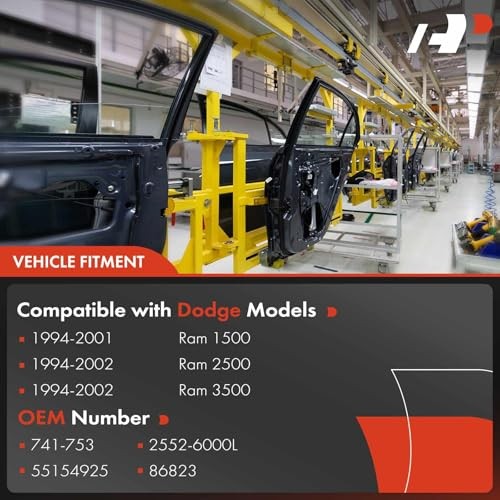 Front Passenger Side Power Window Regulator with Motor Front Passenger (RH)