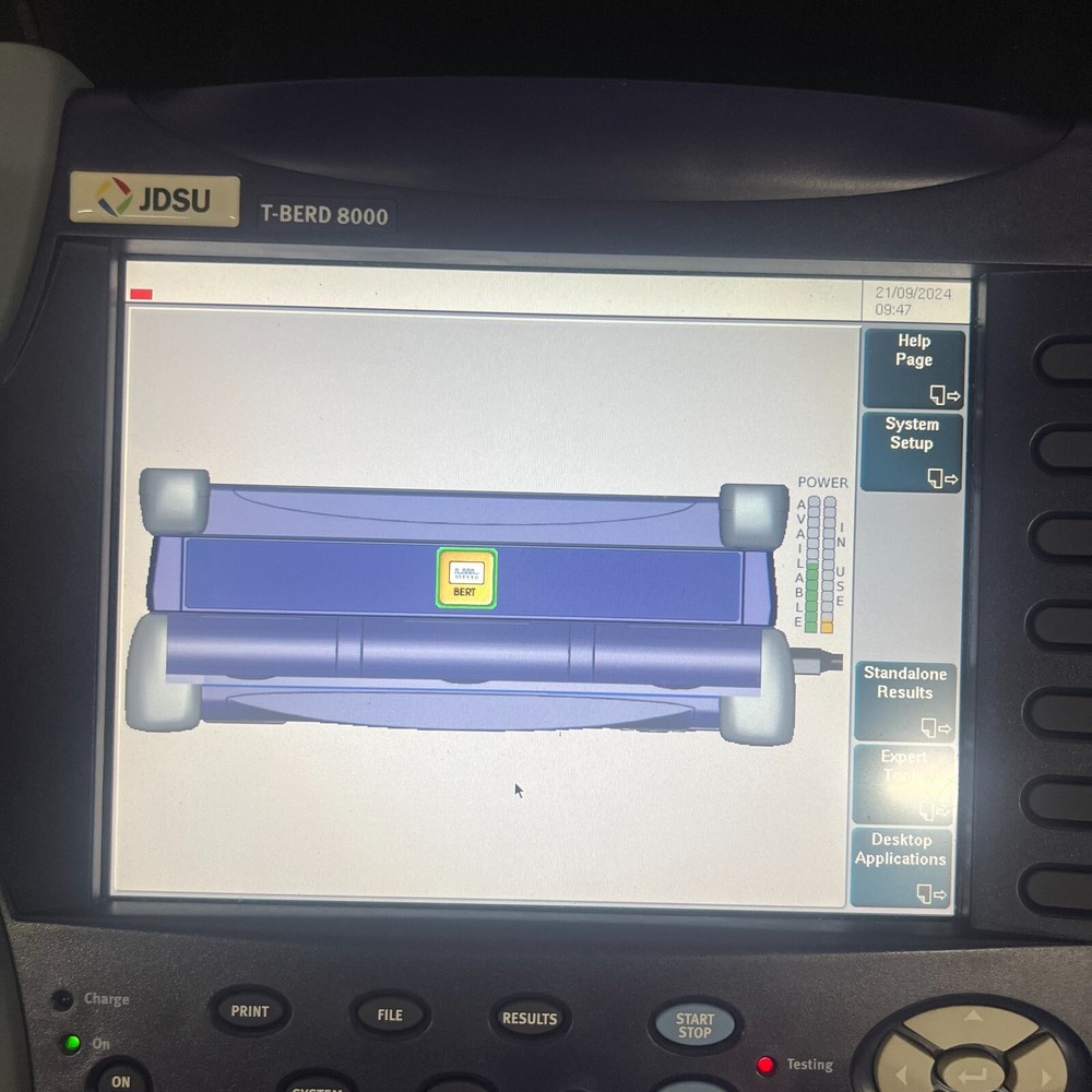 JDSU T-Berd 8000 10G Network Analyzer w/ Charger #1