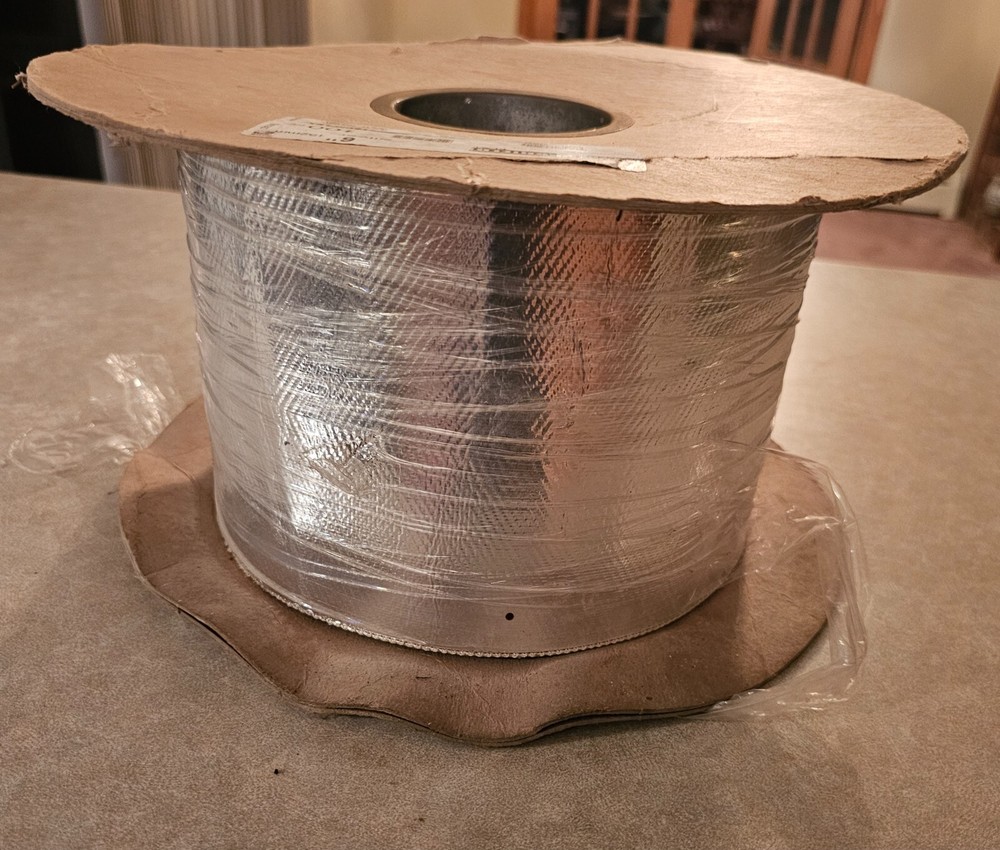 Techflex ThermaShield Flat 6" Silver TSN6.00SV High Temp Insulation - 2' Cut