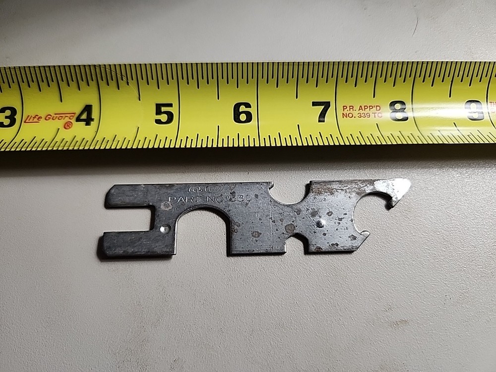 Three Cox Nitro Engine Wrenches; Spanners (?); Well Used