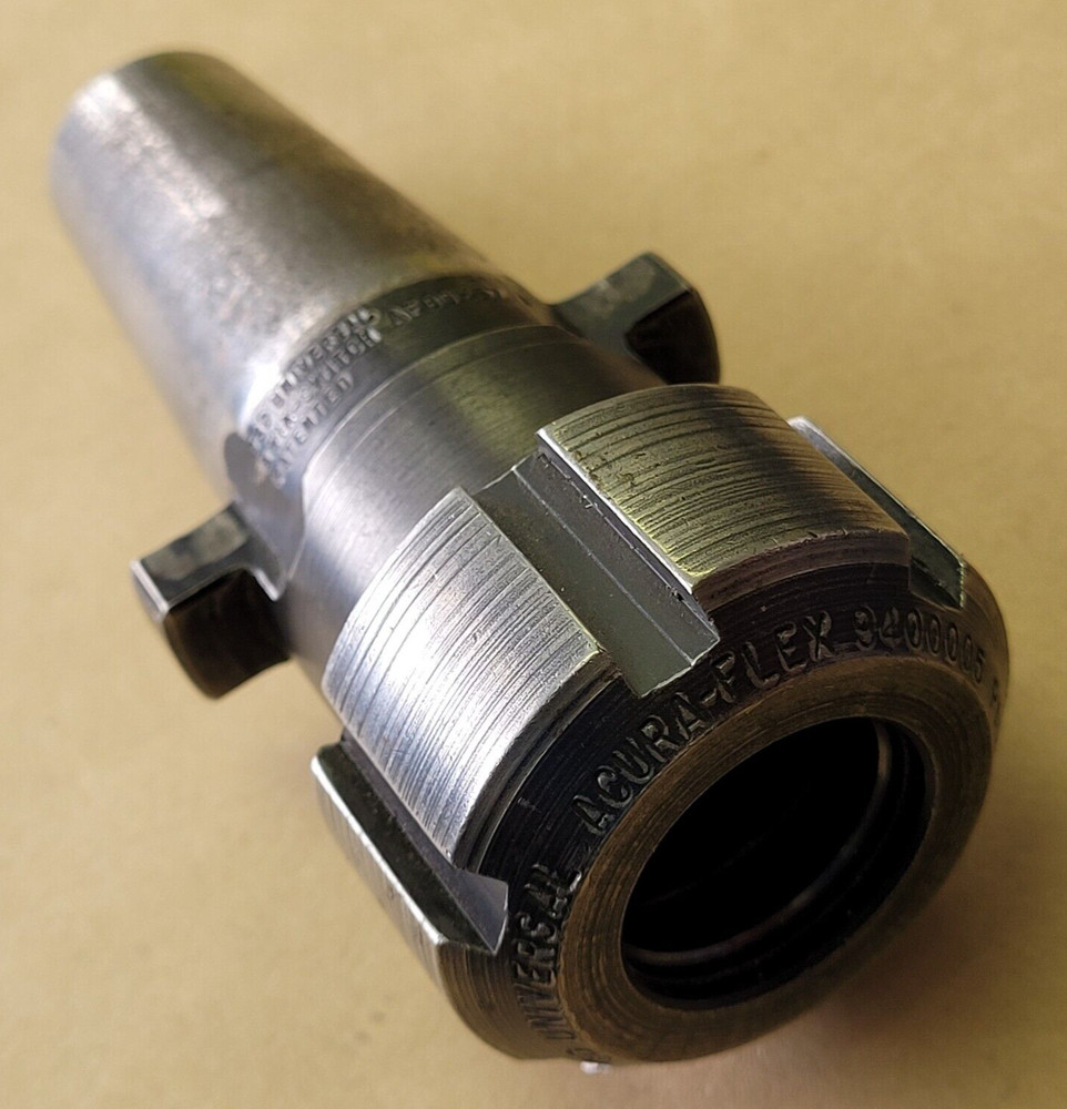 UNIVERSAL KWIK-SWITCH AF80237 A COLLET CHUCK WITH ACURA-FLEX 9400005 NUT