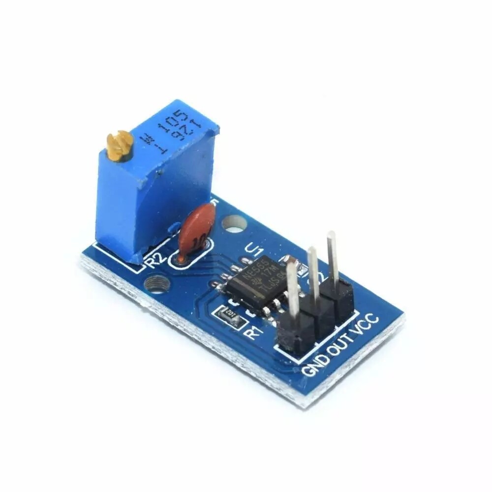 5PCS NE555 Duty Cycle Pulse Frequency Adjustable Square Wave Generator Module US