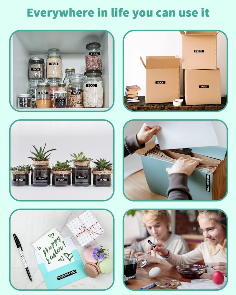 Phomemo Embossing Label Maker with 6 Label Tapes | Organizer Xpress, Pro Label