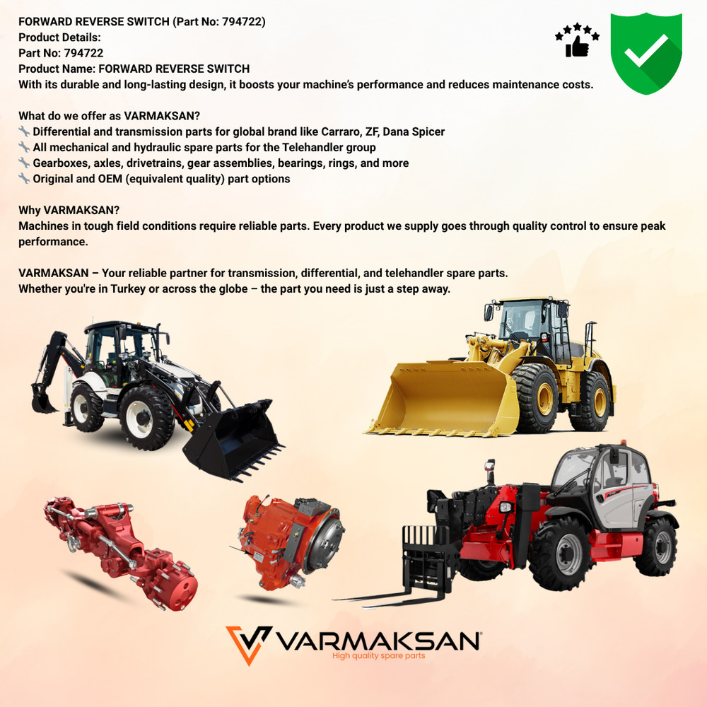 MANITOU 794722 FORWARD REVERSE SWITCH / FOR TELEHANDLER 794722 REVERSE SWITCH