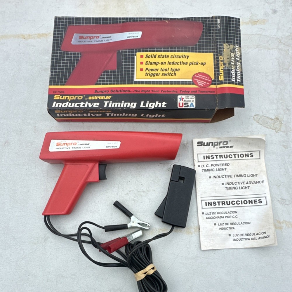 Sunpro CP7504 Inductive Timing Light