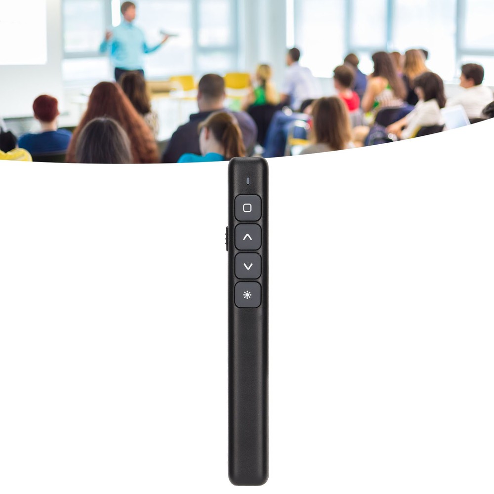 Presentation Clicker Integrated Magnetic Design Ergonomic Stable Remote Control❀