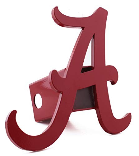Solid Metal Custom Shaped Hitch Cover (Alabama)