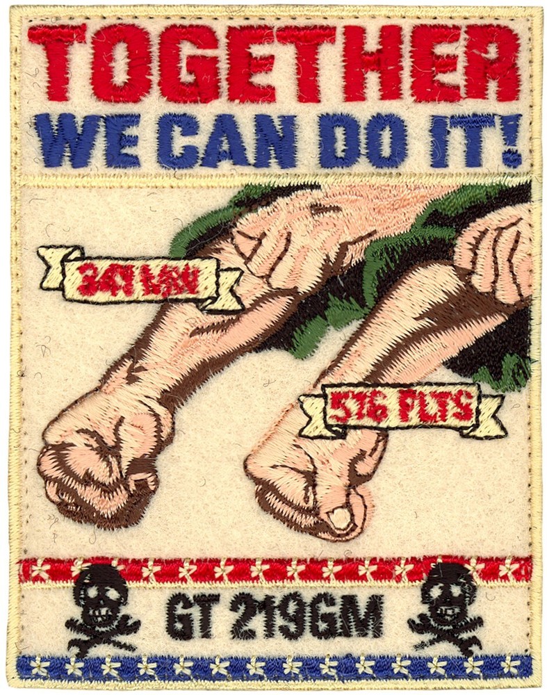 USAF 576th FLIGHT TEST SQUADRON – GLORY TRIP 219GM PATCH