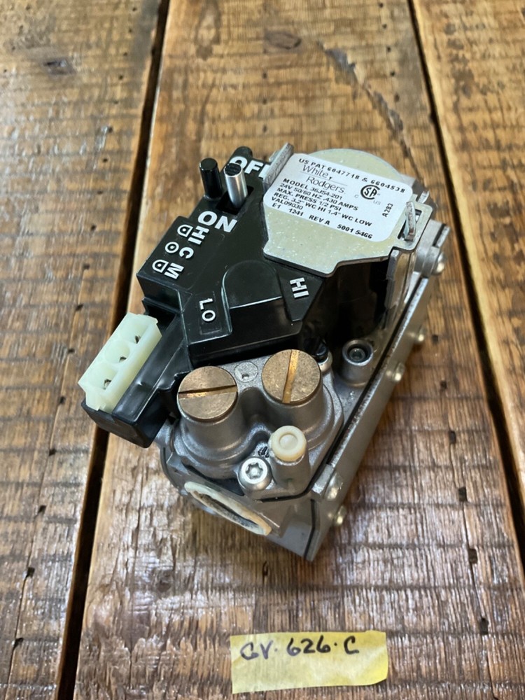 Furnace Gas Valve 36J54-201 White-Rodgers