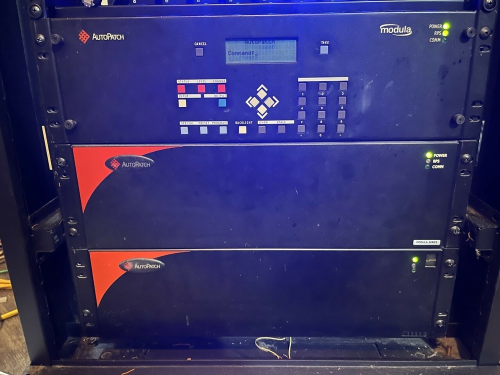 AutoPatch 3RU Modula Series Local Control Panel  Module 