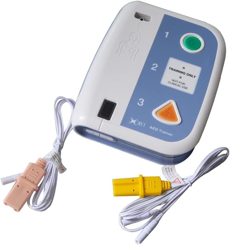 2Kit AED Trainer XFT-120C+ First Aid Training Kit Teaching Machine Train Pads