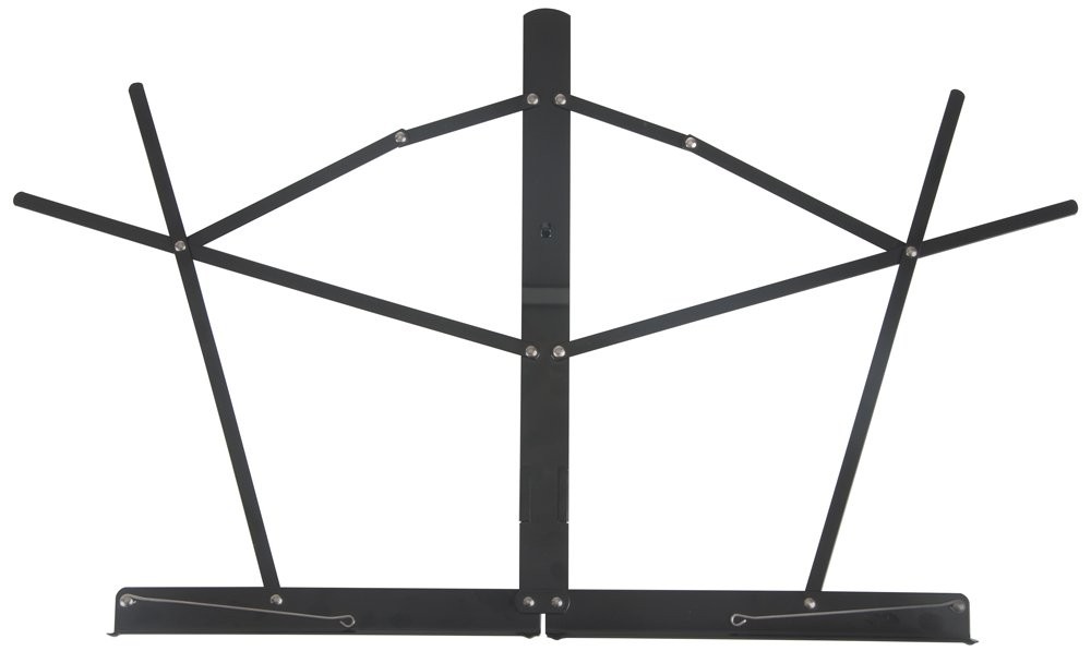 Lightweight Wire Music Stand with Durable Bag - Adjustable & Foldable, Black ...