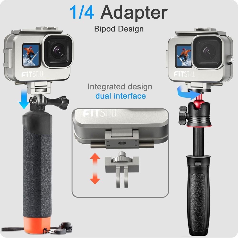 GoPro Hero 9-13 Black Protective Shell Dive Kit